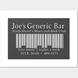 Joe's Generic Bar Posters and Art